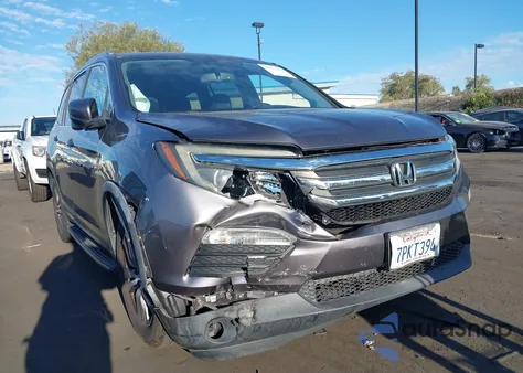 2016 Honda Pilot Ex-L z USA, uszkodzony, nr VIN 5FNYF5H70GB021507